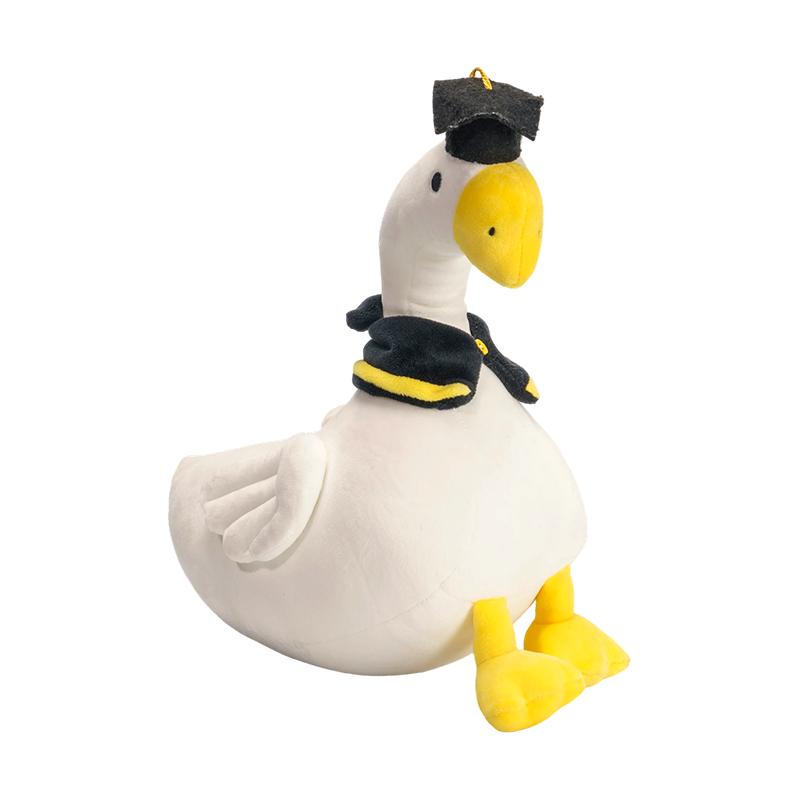 Hvid andedukke iført lægehat