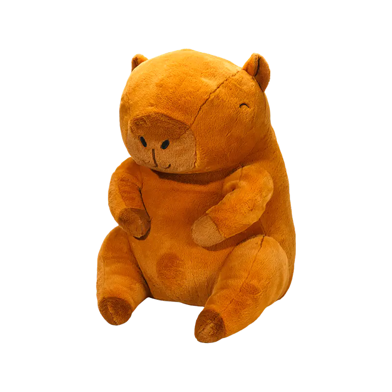 Yndigt kæmpe capybara plyslegetøj