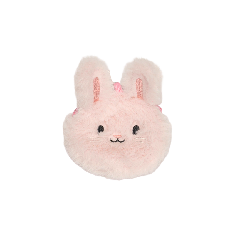 Pink plys kanin pung